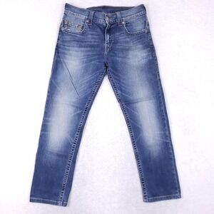 True Religion Geno Relaxed Slim Jeans 31 Blue